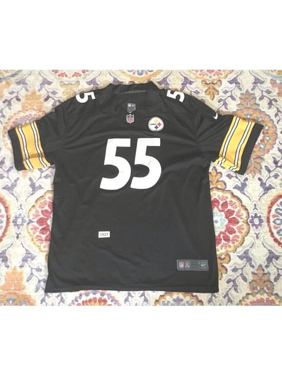Nike Other - Devin Bush Pittsburgh Steelers Nike Men XXL Jersey Black Football-Nfl Sewn Logo